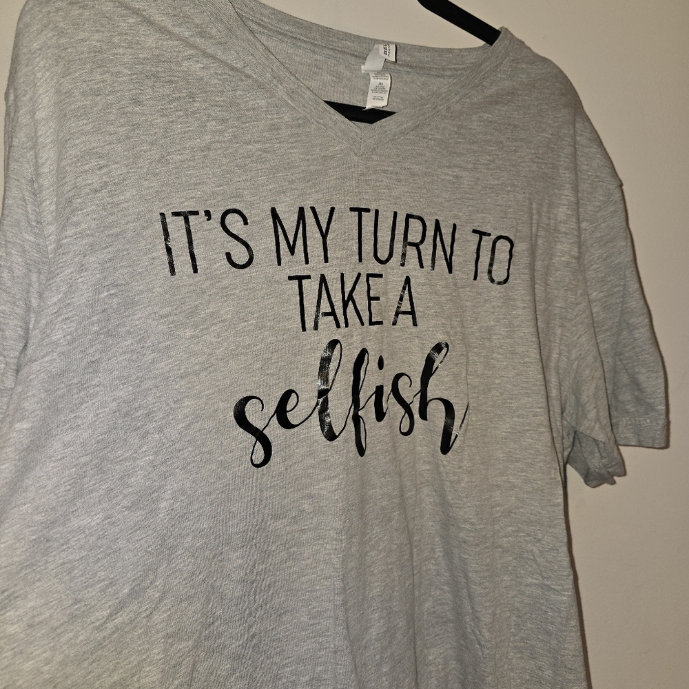 Bella Canvas Schitt's Creek quote tshirt, Grey, 2XL